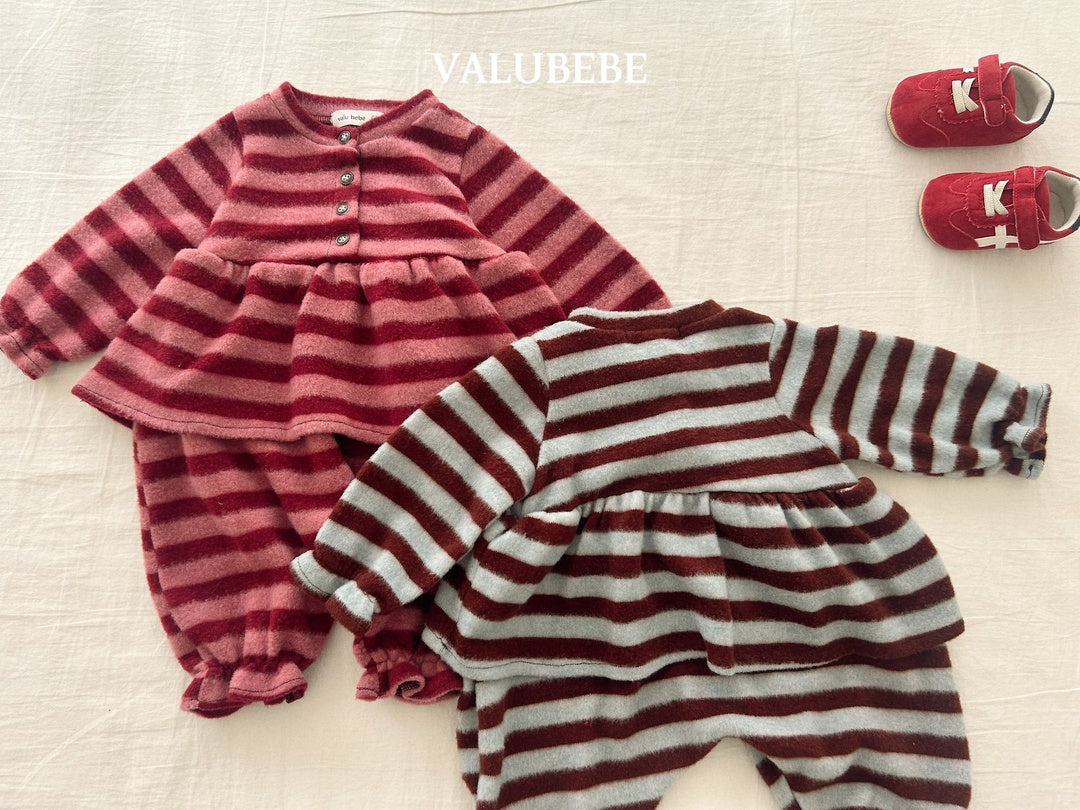 [valubebe] Ruffle skirt suit