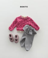[BONITO] Dot lace cardigan