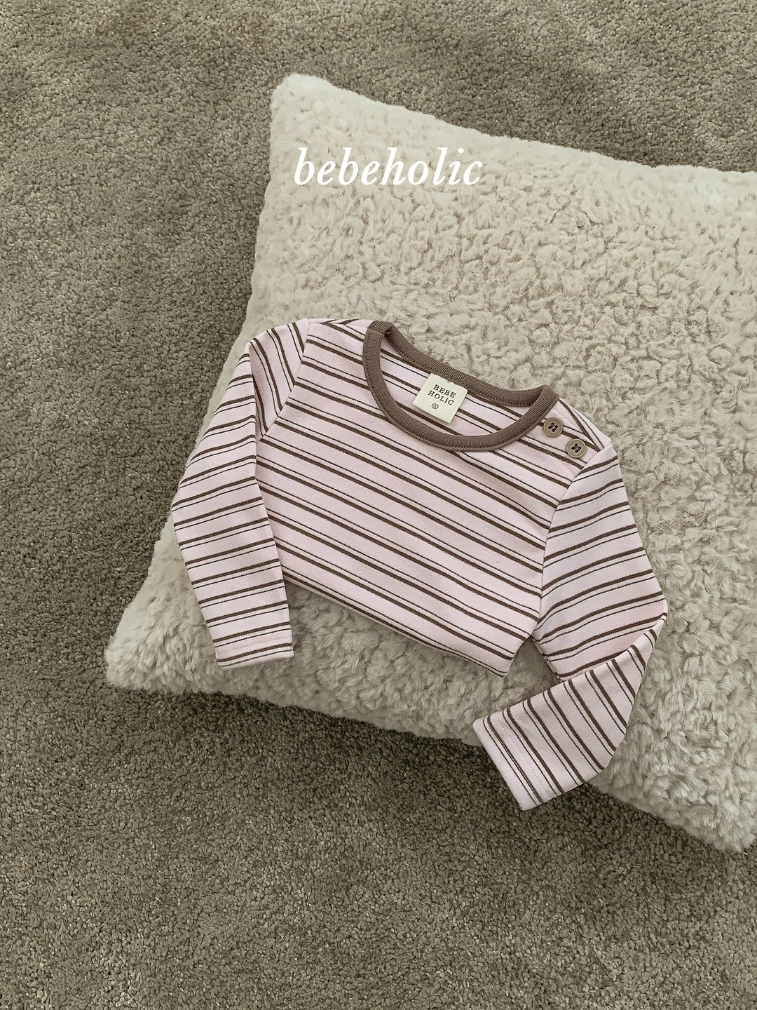 [bebeholic] Toto stripe tee