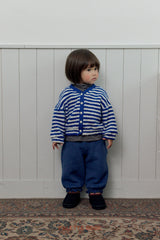 [PALETTE BEIGE] Stripe cardigan