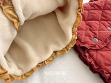 [valubebe] Frill padded vest