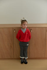 [berryberry] Cozy stripe skirt leggings
