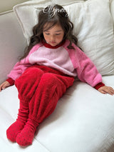 [ELLY MOLLY] Dot rib socks