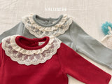[valubebe] Lace cancan frill tee