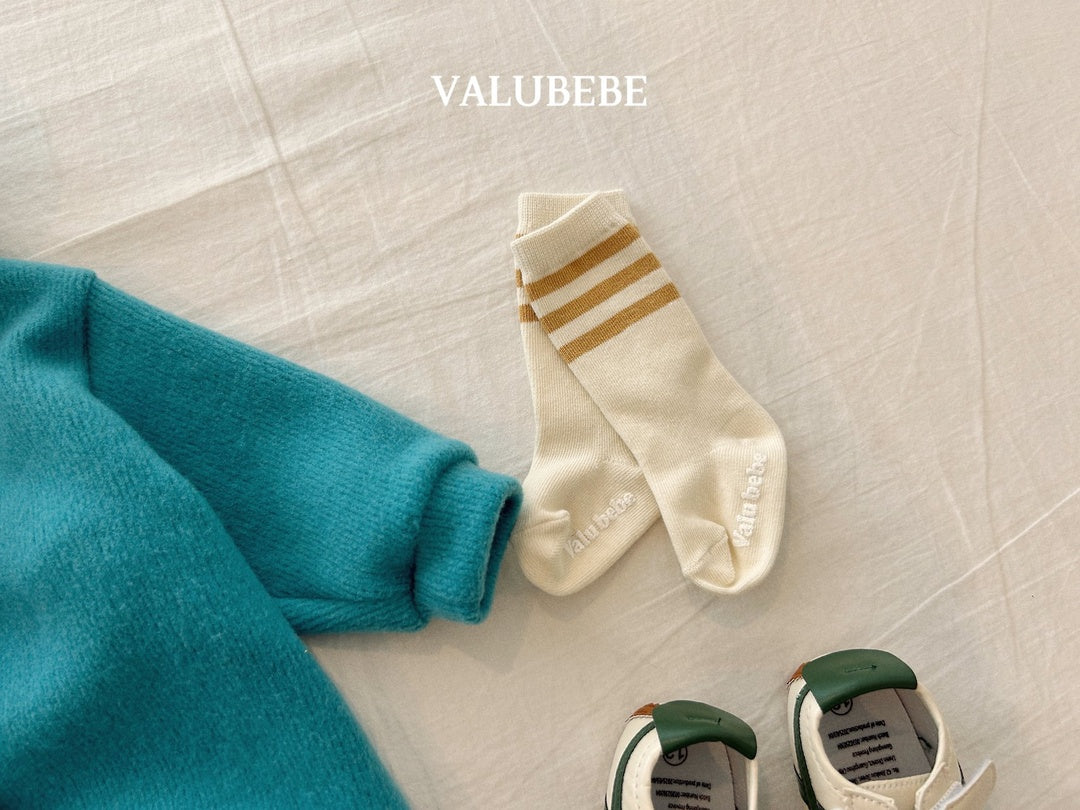 [valubebe] Basic line socks set