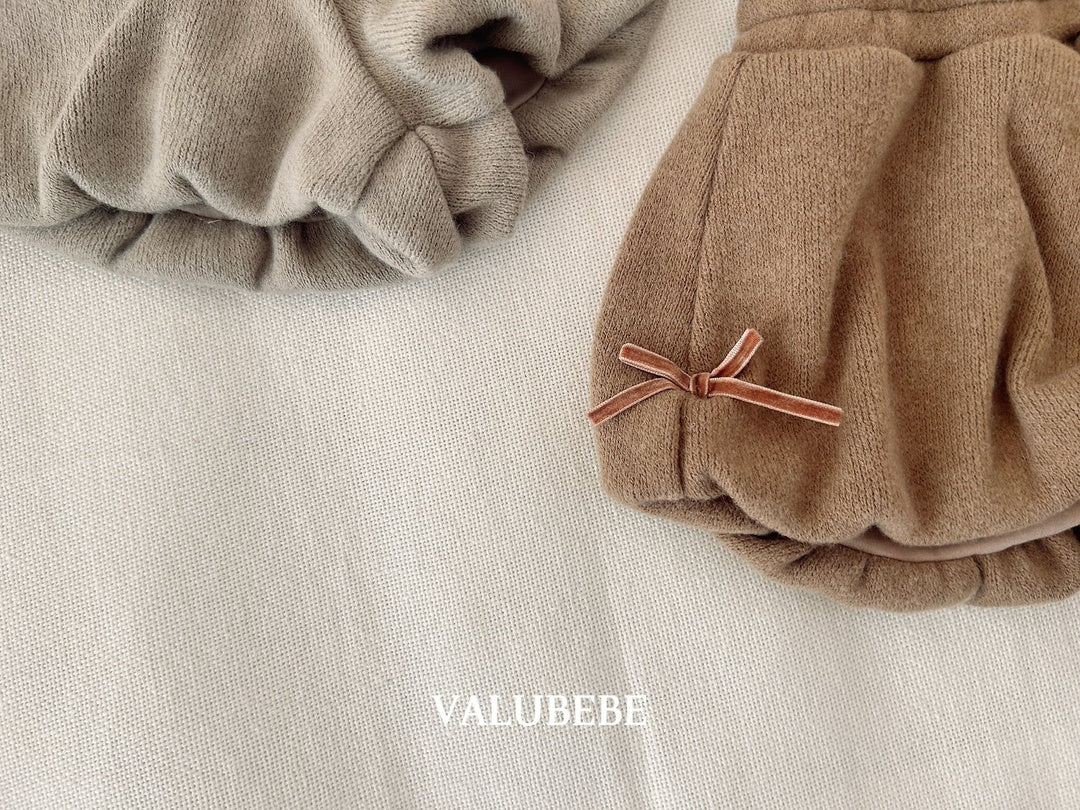 [valubebe] Wool balloon skirt pants