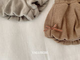 [valubebe] Wool balloon skirt pants