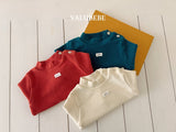 [valubebe] Solid half neck tee