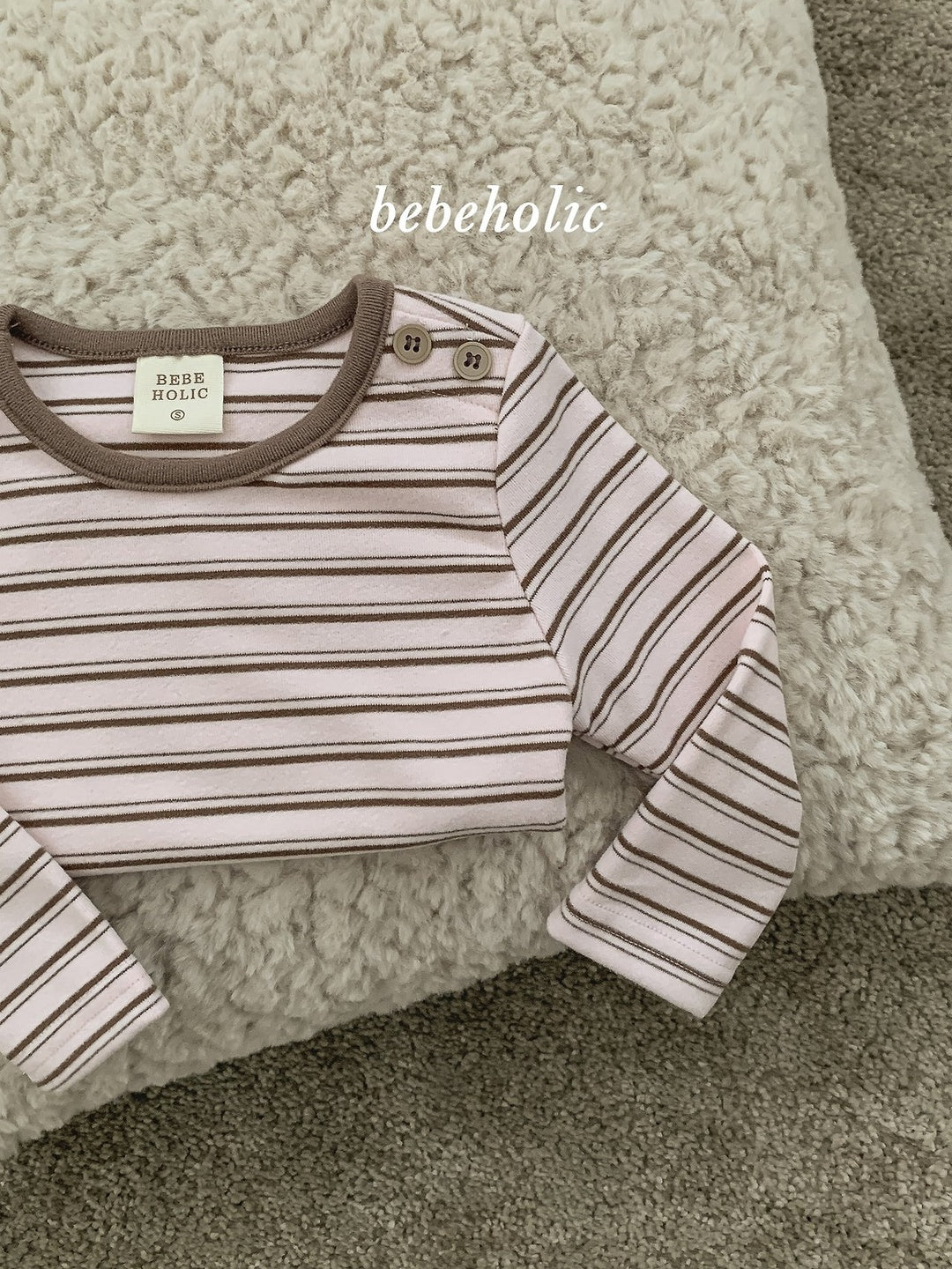 [bebeholic] Toto stripe tee