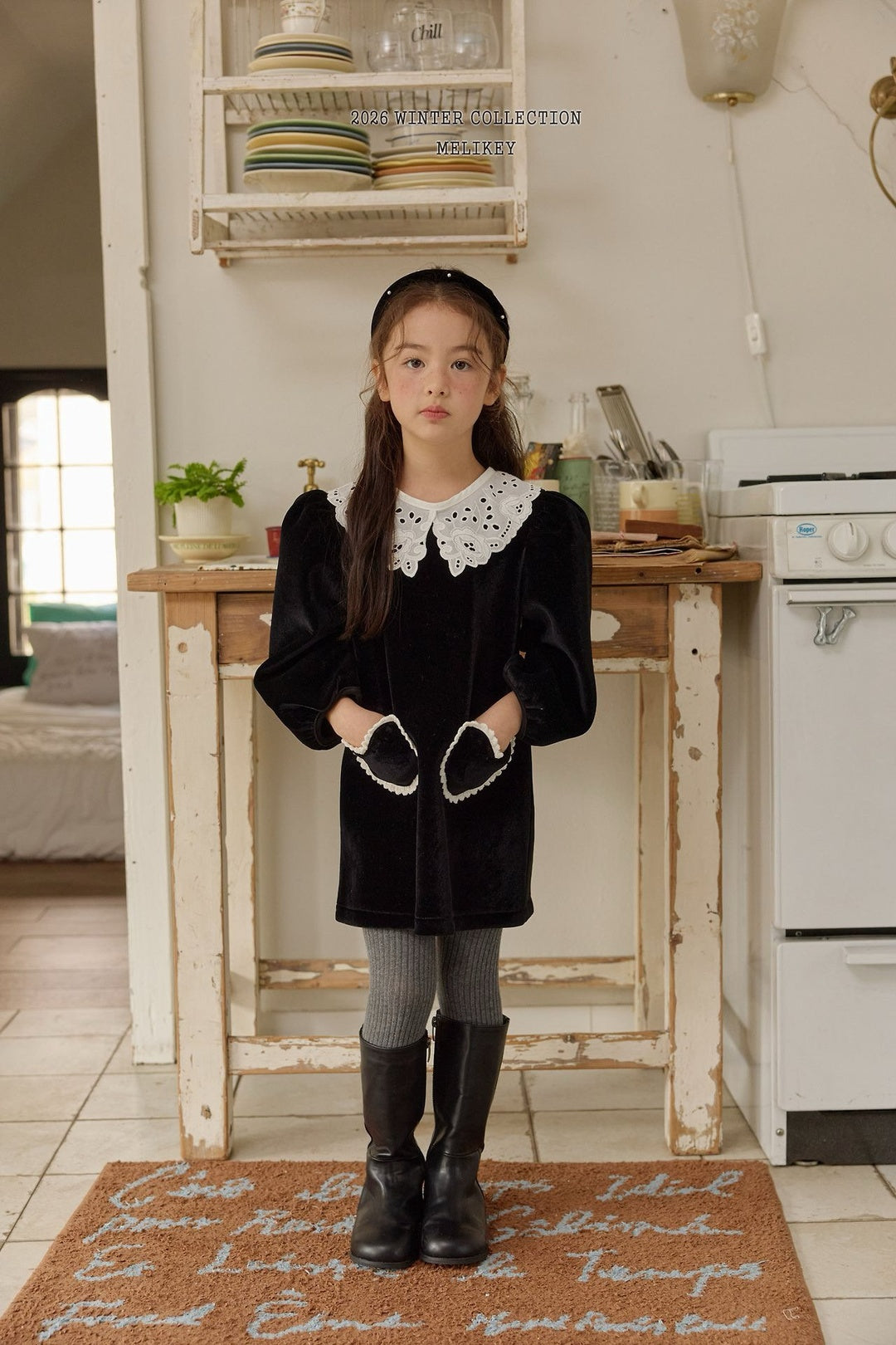 [Melikey] Lace collar
