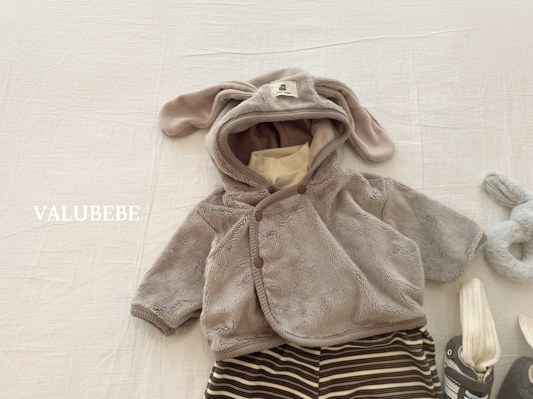 [valubebe] Rabbit fleece jacket