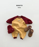 [BONITO] Color block rompers