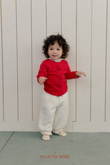 [PALETTE BEIGE] Winter frill pants