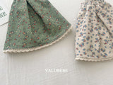 [valubebe] Garnet flower skirt