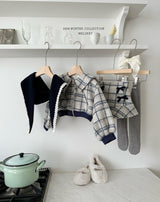 [Melikey] Cable long socks