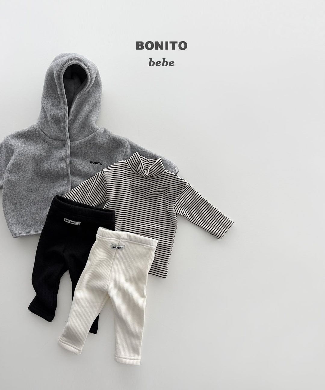 [BONITO] 1+1 rib leggings(baby)