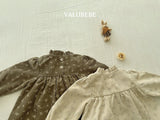 [valubebe] Flower boa one-piece