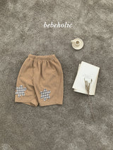 [bebeholic] Patch corduroy pants