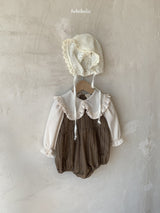 [bebeholic] Lip frill collar rompers