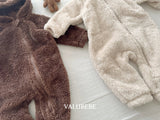 [valubebe] Bear fleece suit