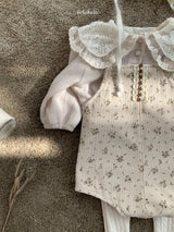 [bebeholic] Tiny rabbit suspender rompers