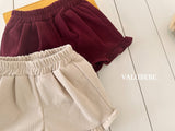 [valubebe] Golden frill shorts