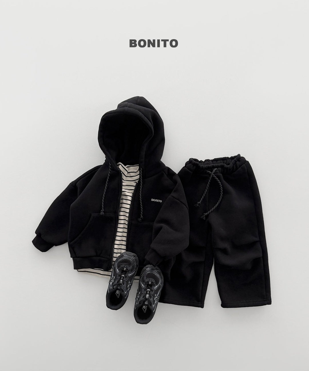 [BONITO] Knee tuck straight pants