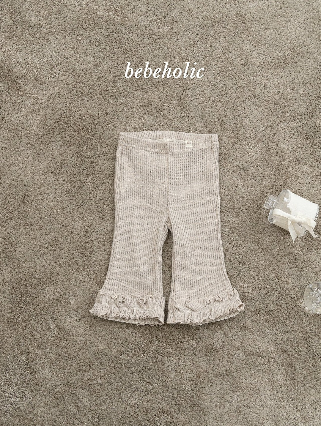 [bebeholic] Lily frill flare pants