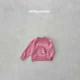 [milk powder] Strawberry pocket mtm tee