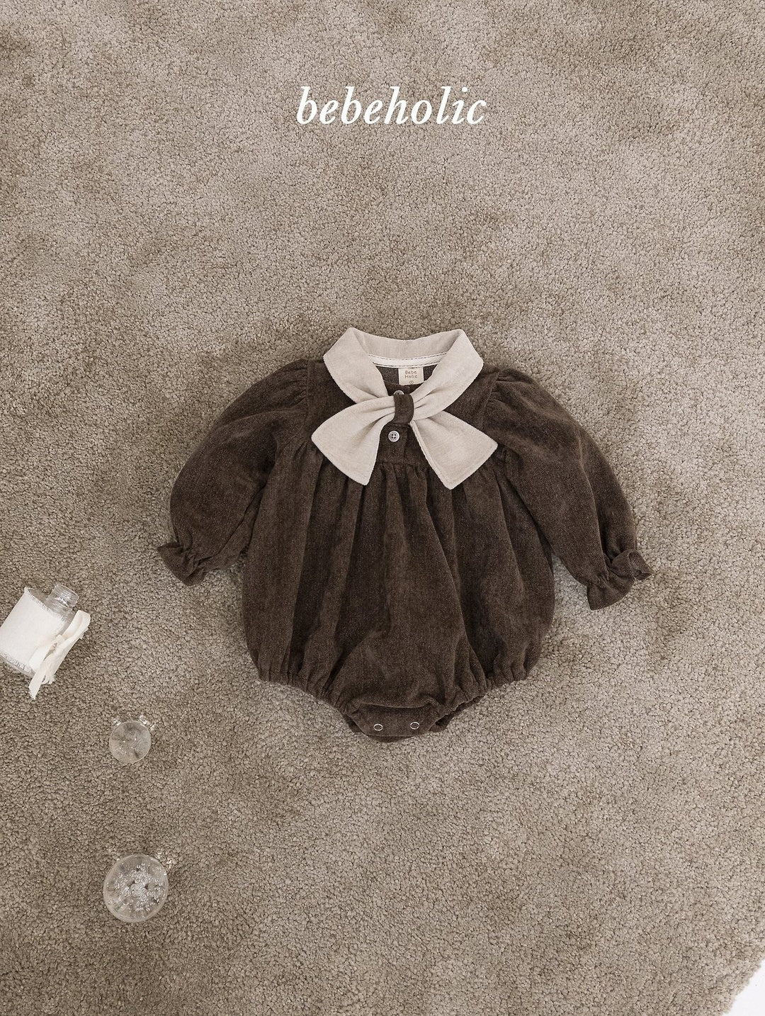 [bebeholic] Berni ribbon rompers