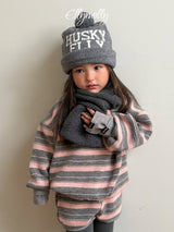 [ELLY MOLLY] Globe knit mtm