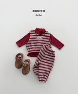 [BONITO] 1+1 highneck tops(baby)