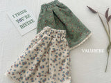 [valubebe] Garnet flower skirt