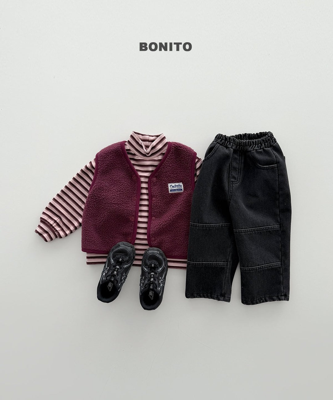 [BONITO] Winter panel denim