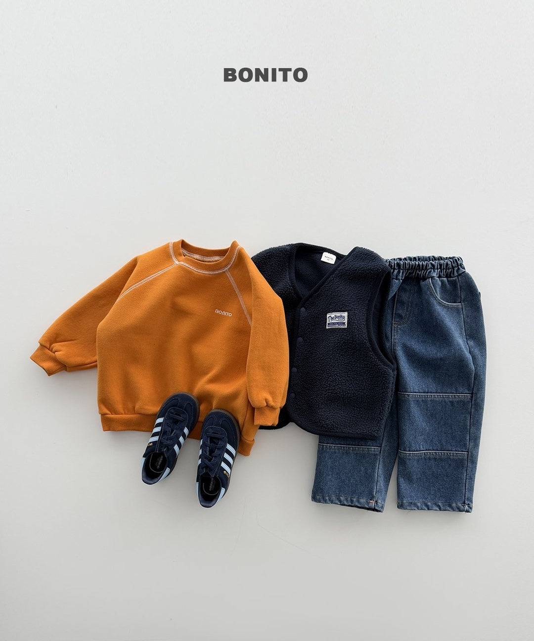 [BONITO] Mongle boa vest