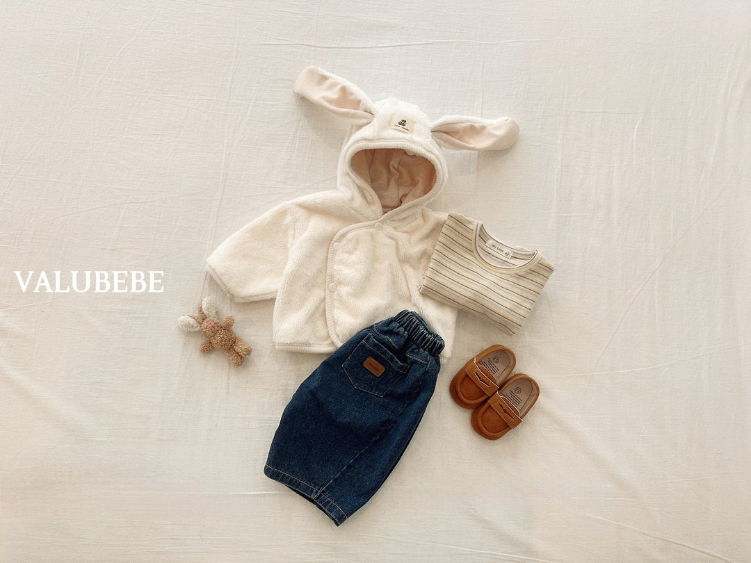 [valubebe] Warm denim pants