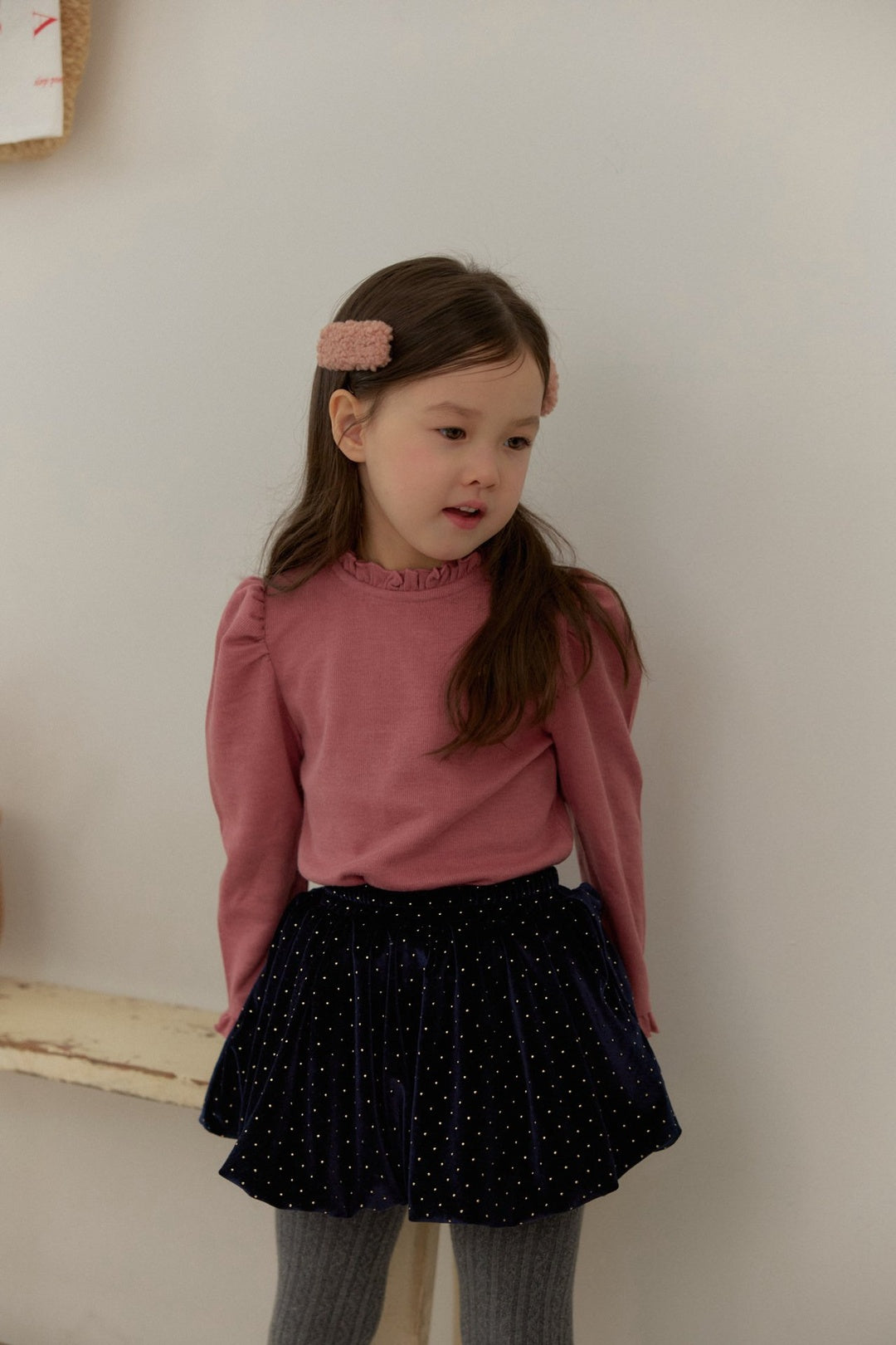 [berryberry] Roy frill puff tops