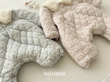 [valubebe] Sherbet flower padding suit
