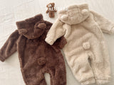 [valubebe] Bear fleece suit