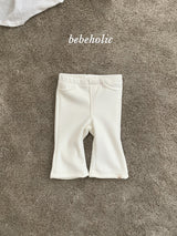 [bebeholic] Basil rib flare pants