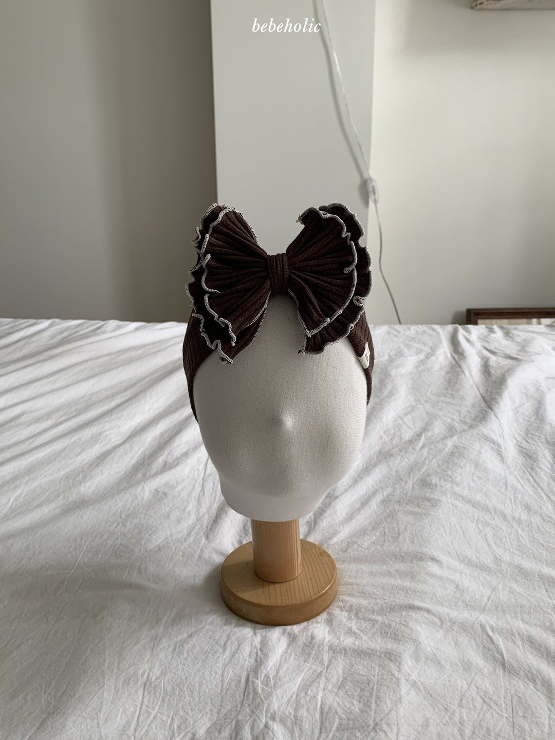 [bebeholic] Caramel ribbon hairband
