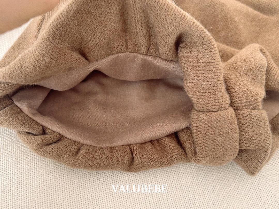 [valubebe] Wool balloon skirt pants