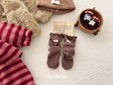 [valubebe] Warm mellow rib socks