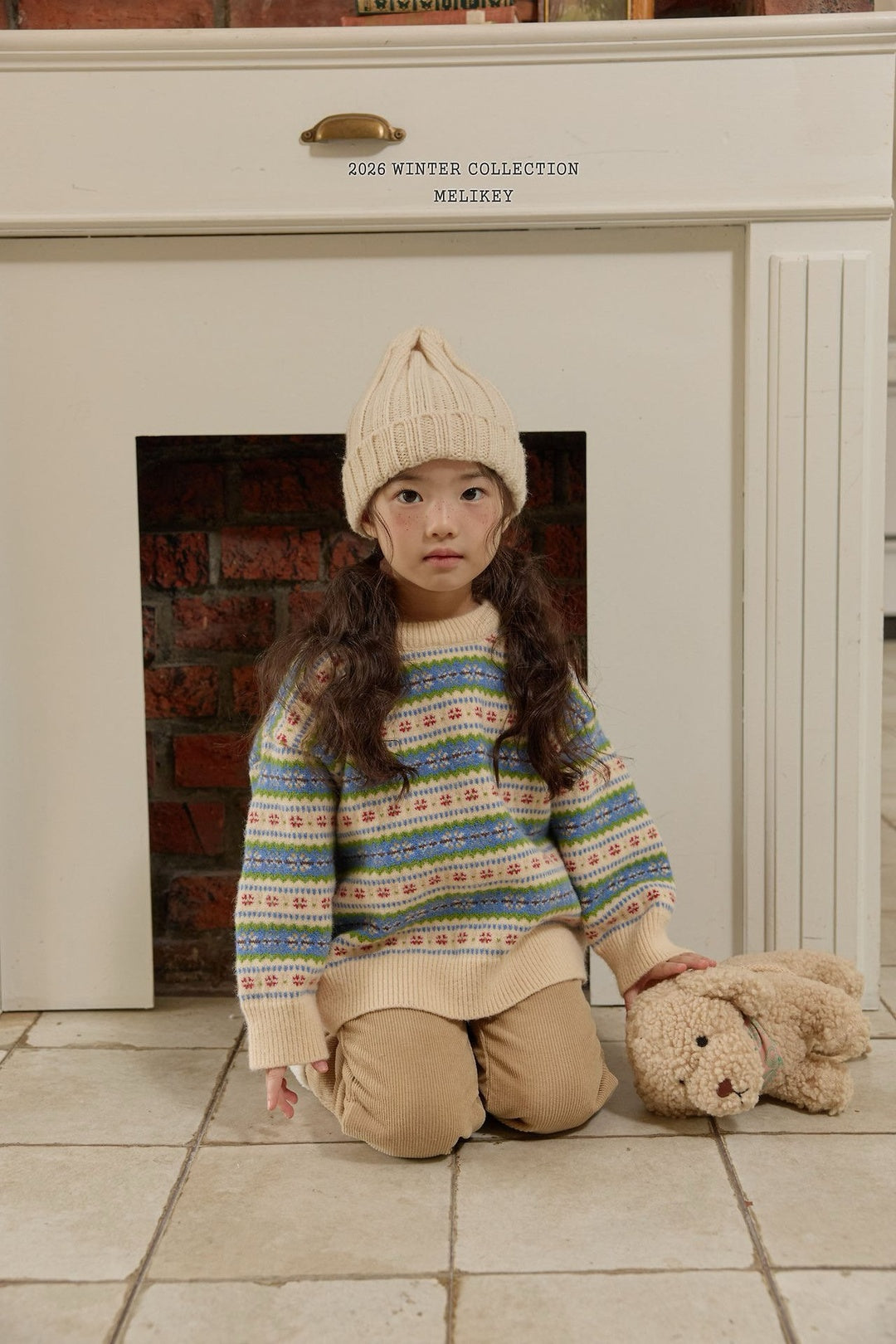 [Melikey] Vintage indian knit