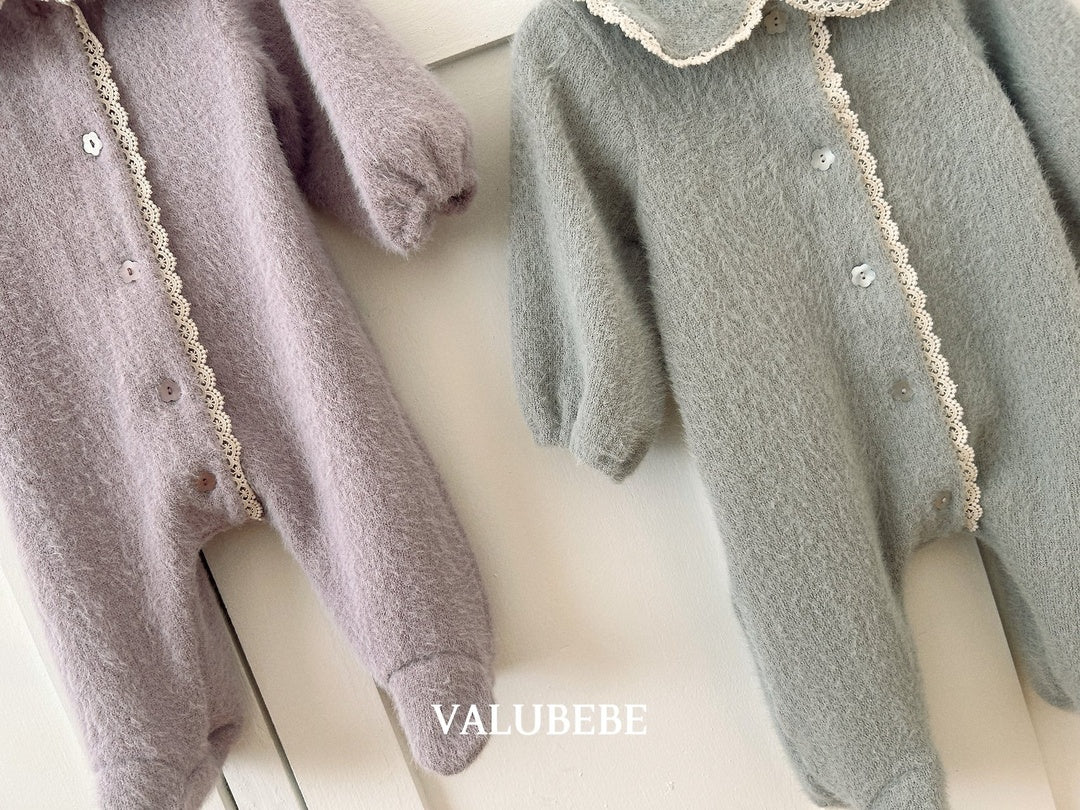 [valubebe] Coco knit footed suit