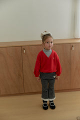 [berryberry] Cozy stripe skirt leggings