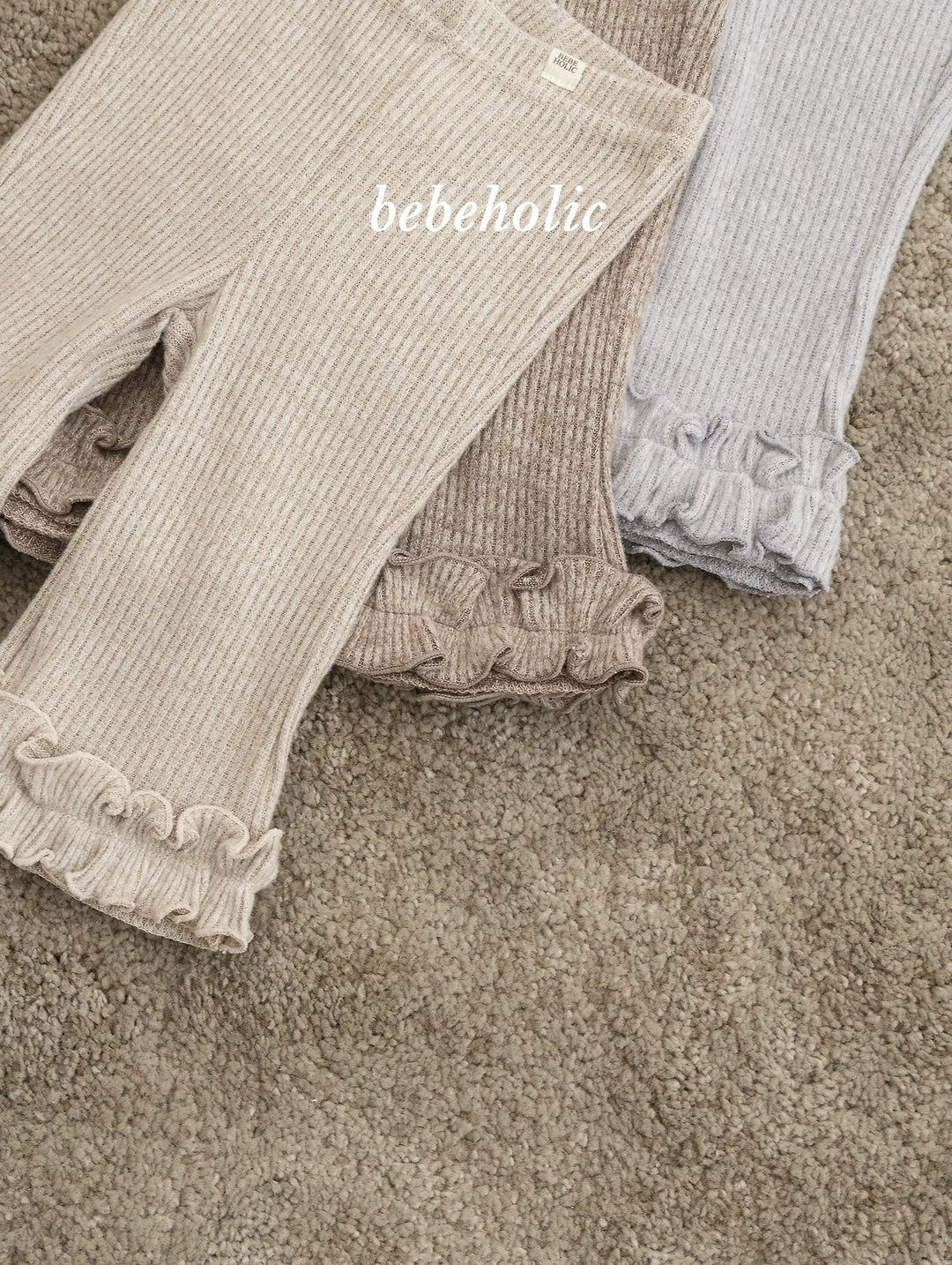 [bebeholic] Lily frill flare pants