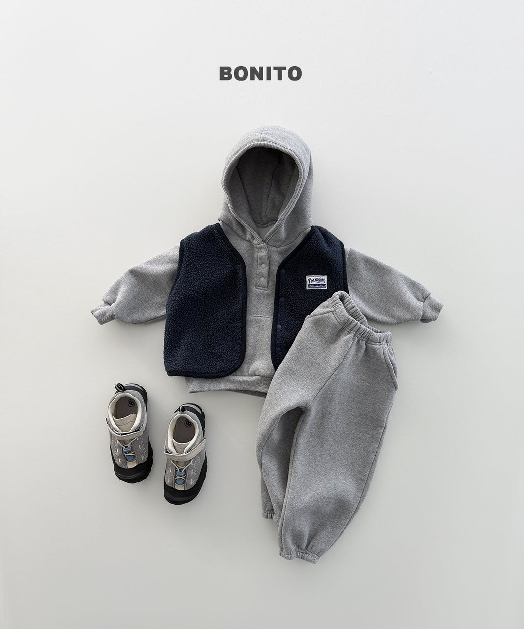 [BONITO] Mongle boa vest