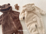 [valubebe] Bear fleece suit