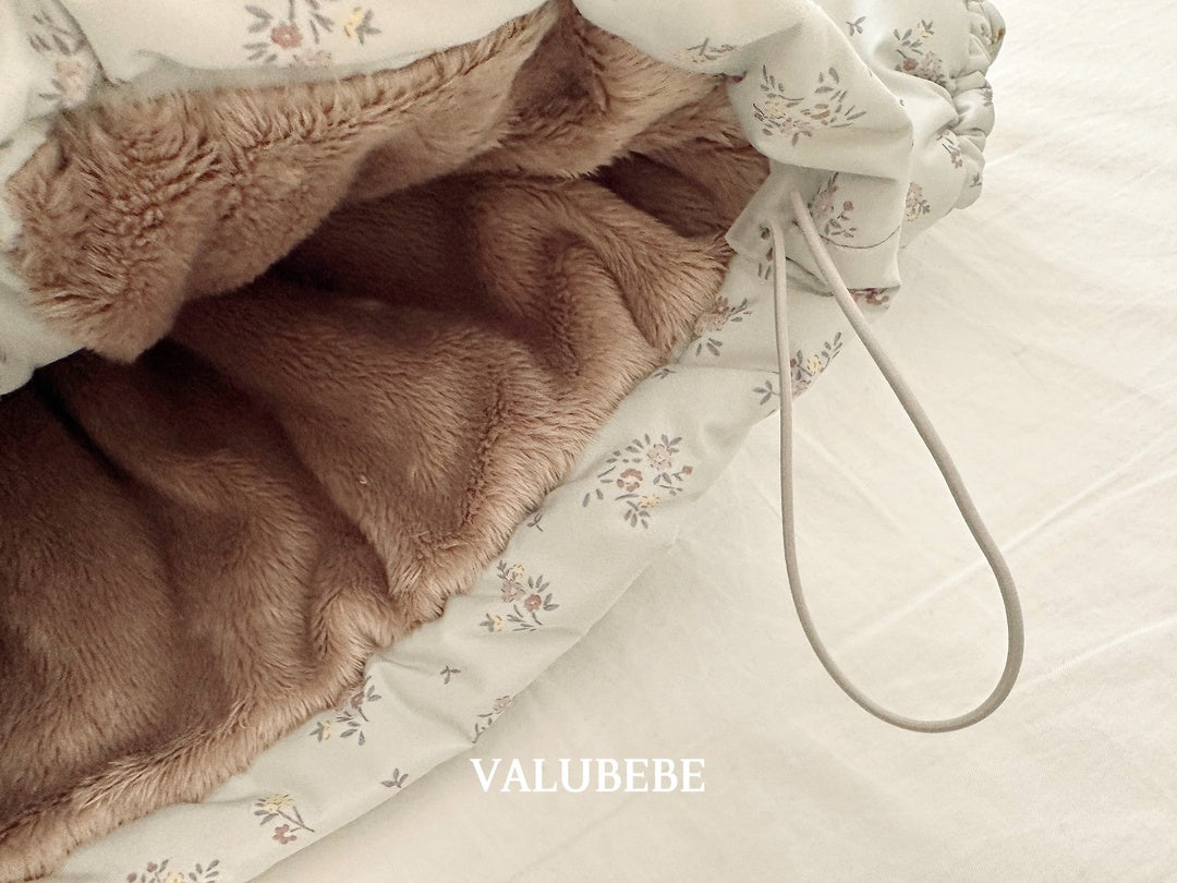 [valubebe] Blanc shirring hood jumper